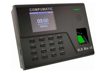 XLS Bio v2 time clock for Webtimeclock